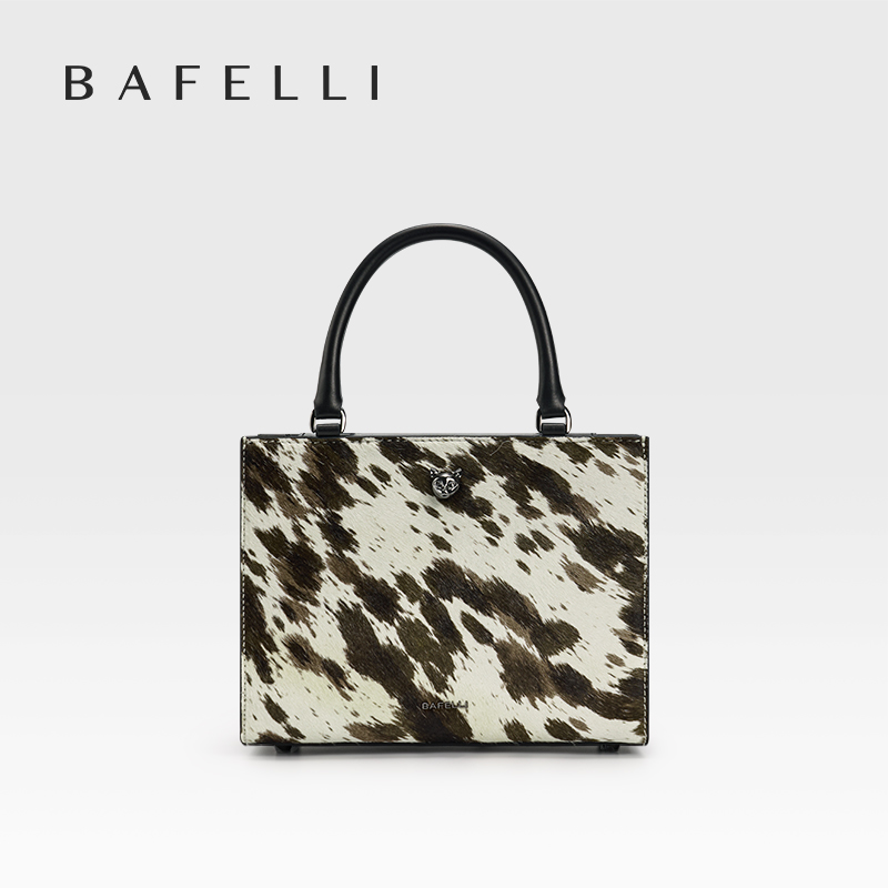 Women'S Bags Jacquemus - BAFELLI 2026 レザーとファーのスプライシングシリーズ、小型・中型の通勤用ハンドバッグ、メッセンジャーバッグ、軽量高級婦人用バッグ