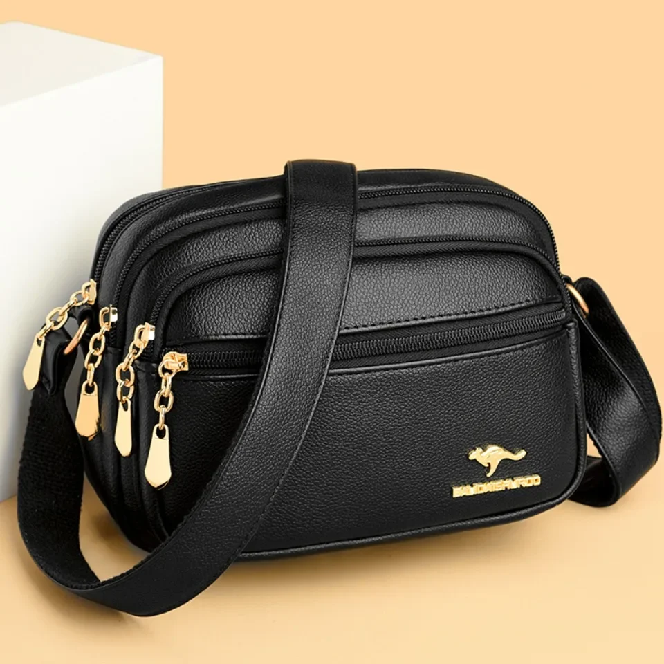Women'S Bags Jacquemus - 高品質ソフトレザー財布ファッション女性ショルダーメッセンジャーバッグマルチポケット耐摩耗性バッグ高級レディースハンドバッグ嚢