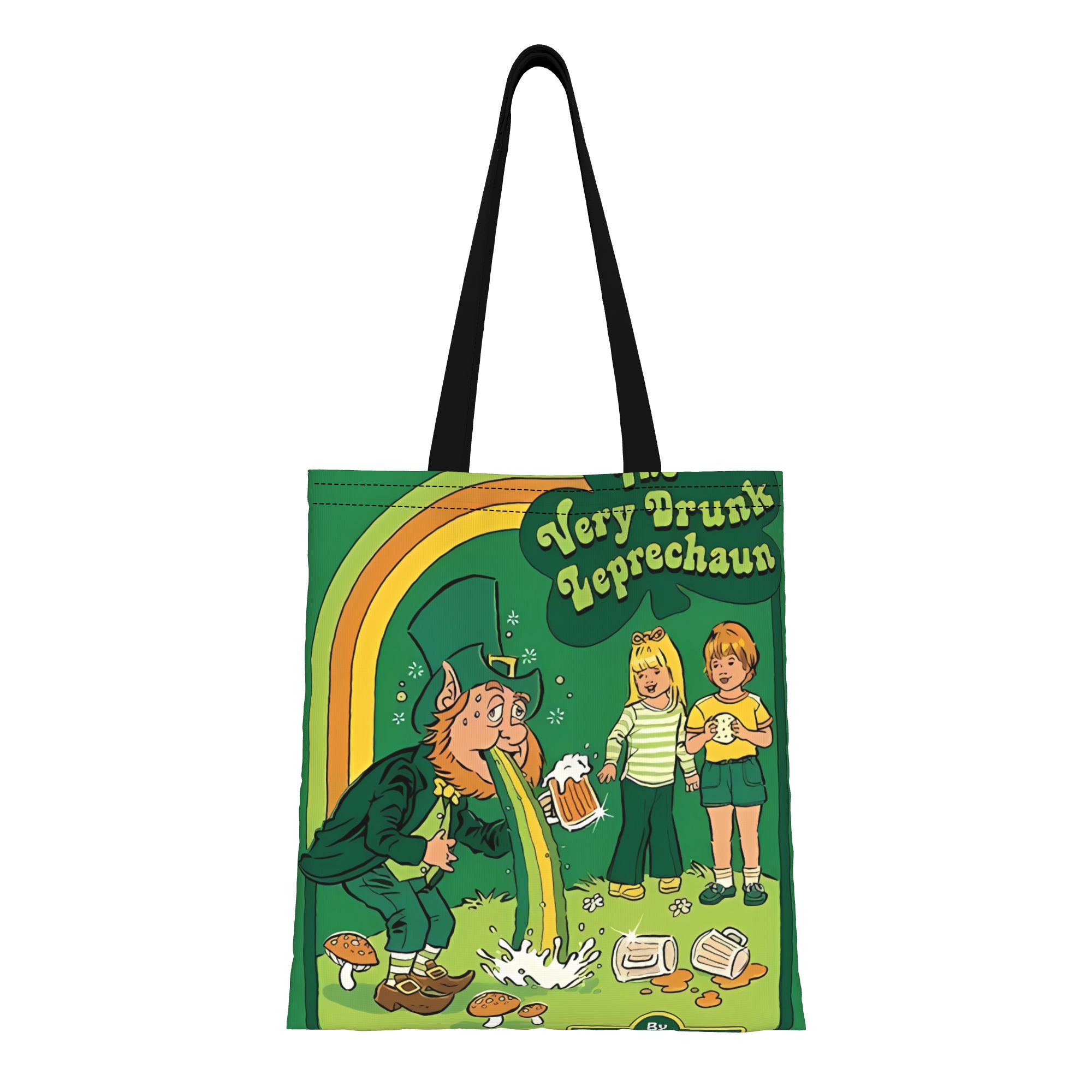 Women'S Bags Very - 聖パトリックデー ザ・ベリードランク・レプラコーン キャンバス製女性用トートバッグ ショッピング、旅行、アウトドア用 高耐久性ショルダーハンドバッグ