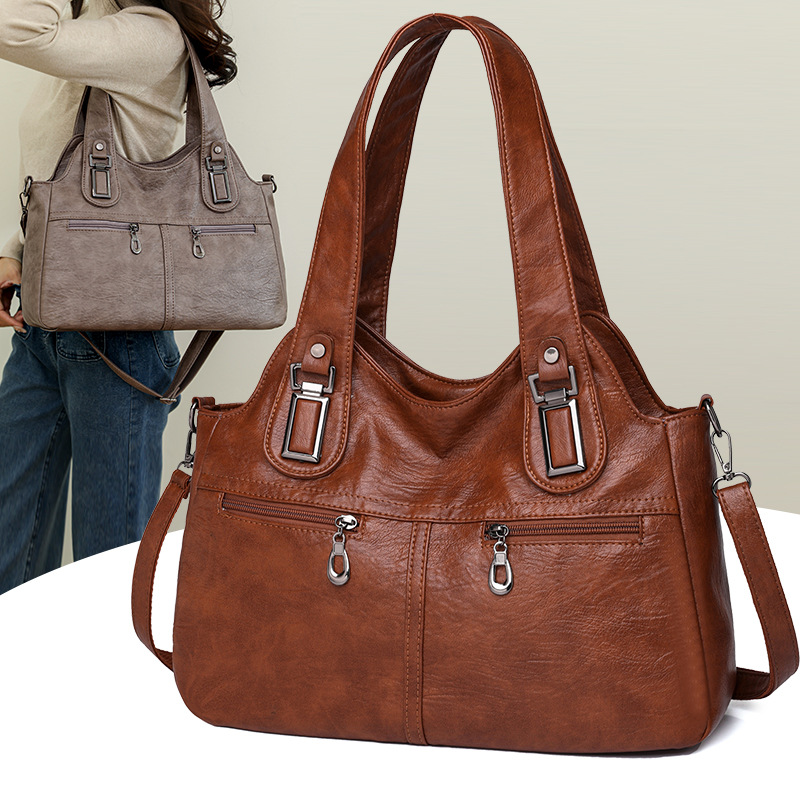 Women'S Bags Jacquemus - 2024年 女性用 高級レザーショルダーバッグ トップハンドルバッグ カジュアル 大容量