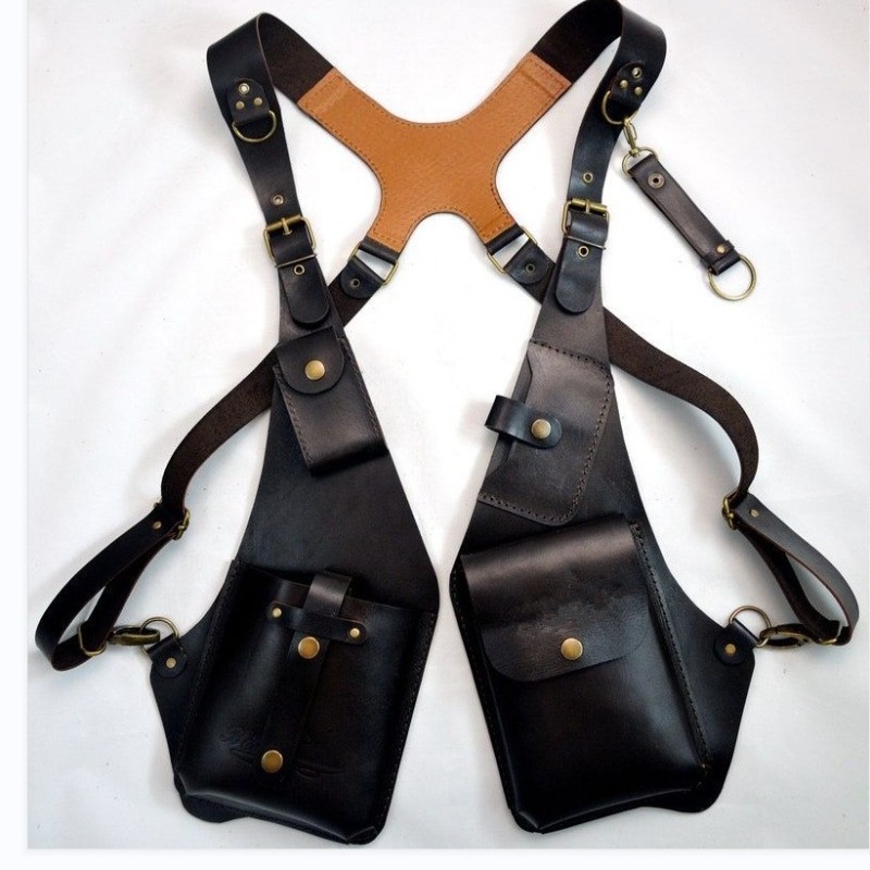 Women Bags And Purses - ヨーロッパスタイルのレザークロスボディバッグ、スクエアショルダーフォンパース、男女兼用
