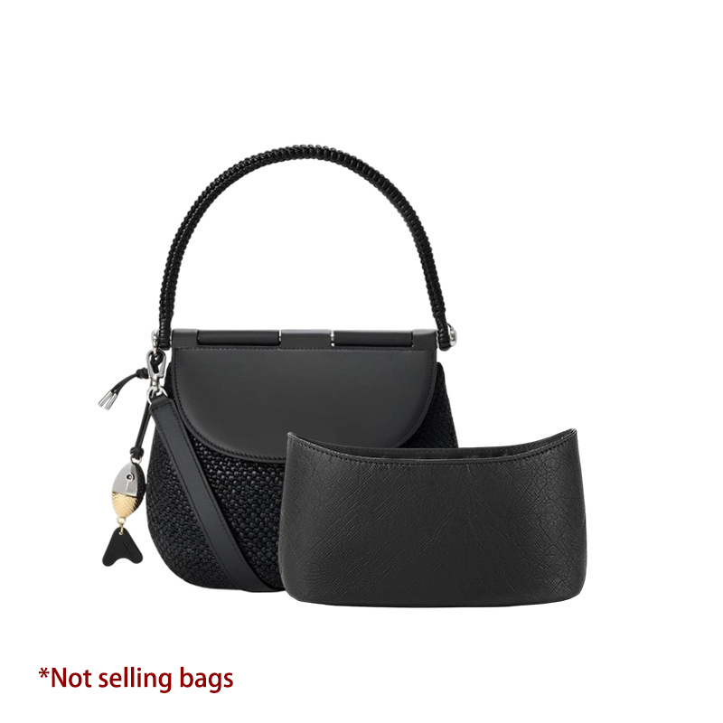 Women Bags And Purses - ジッパーフェルトバッグオーガナイザーインサート ロエベトートハンドバッグ用 軽量インナーライナー収納バッグアクセサリー
