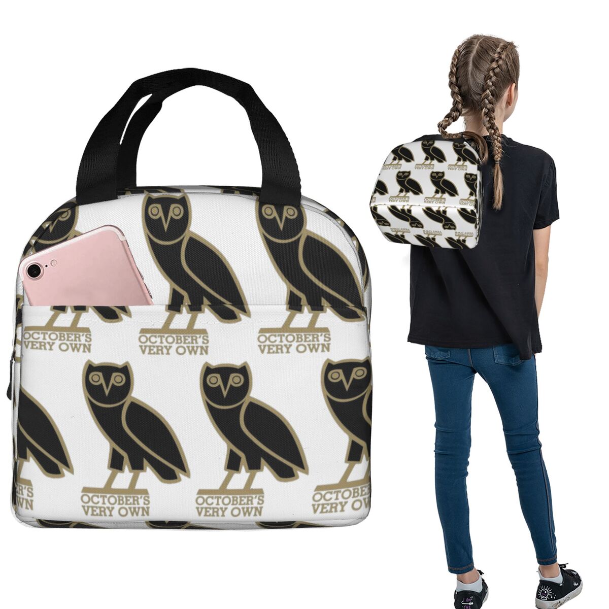 Women'S Bags Very - 10月限定 Drake's Owl 断熱ランチバッグ 女性用 子供用