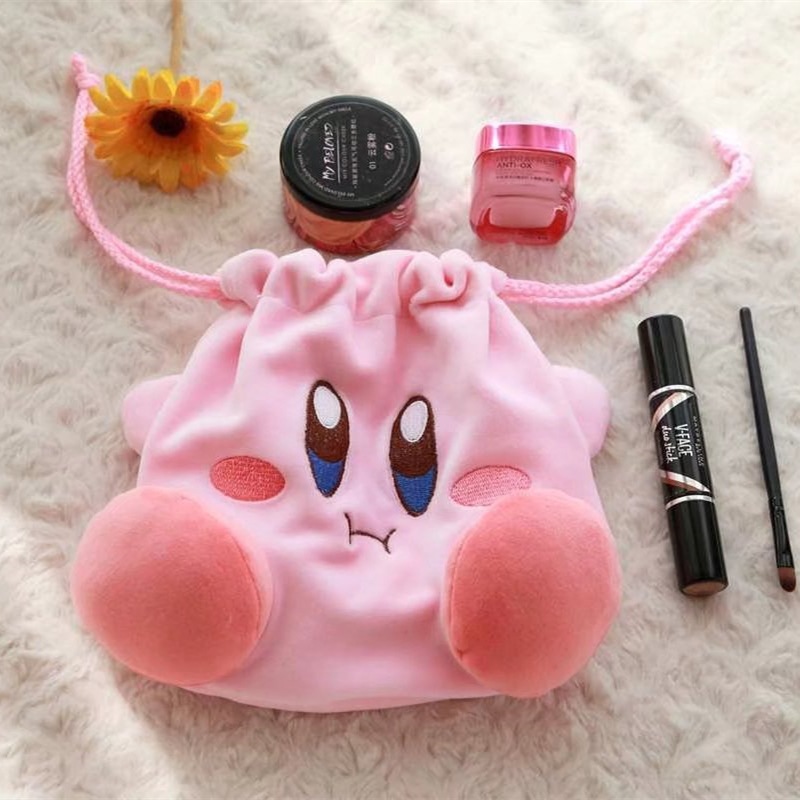 カービィの収納袋女性漫画アニメフィギュア化粧バッグかわいいバ - Women Bags And Purses のレビューと価格