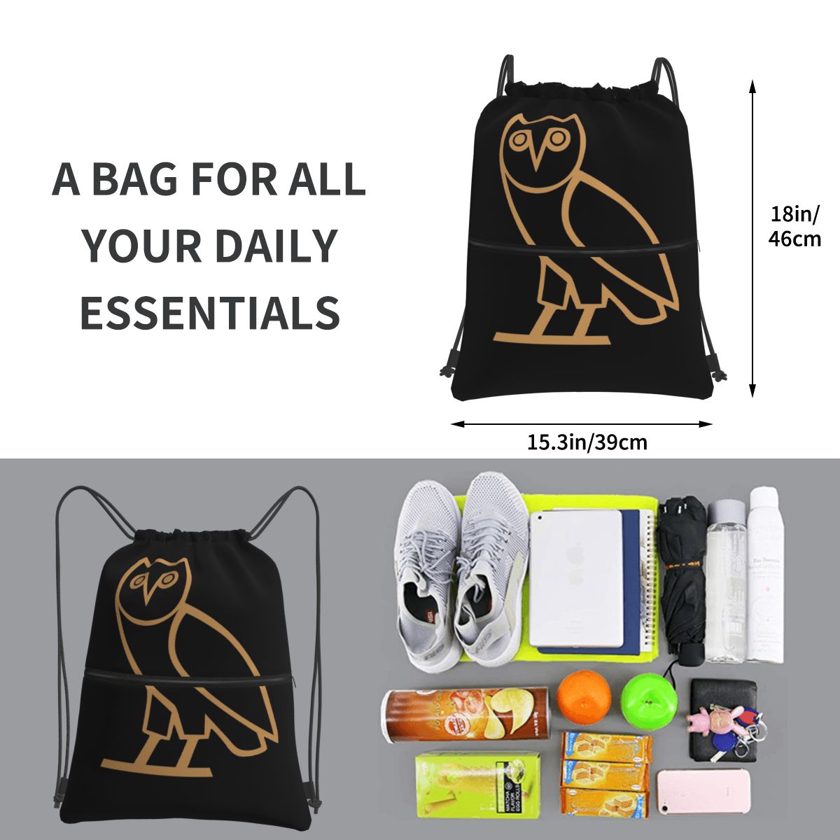 10月限定 Drake's Owl バックパック 多機能巾着 - Women'S Bags Very のレビューと価格