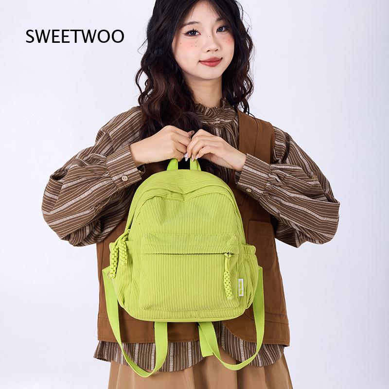 2026 マスタードイエロー コーデュロイ ミニバックパック - Mini Backpack Women のレビューと価格