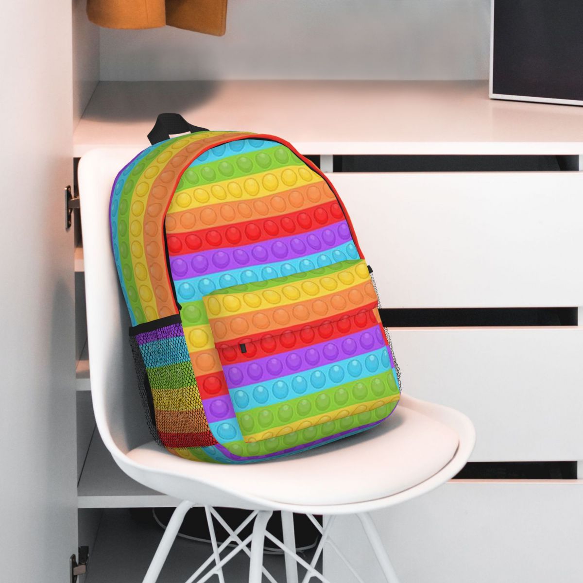 プレミアムベクトルポップイットシームレスパターンバックパック - Women Bags Vector のレビューと価格