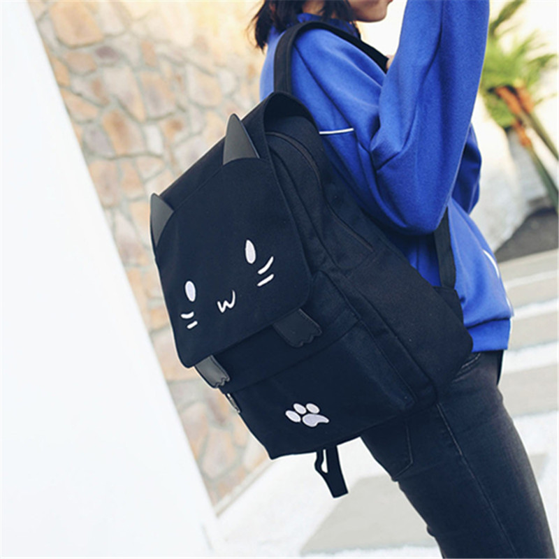 女の子のための3D漫画猫バックパック,大容量ブックバッグ,女 - Mini Backpack Women のレビューと価格