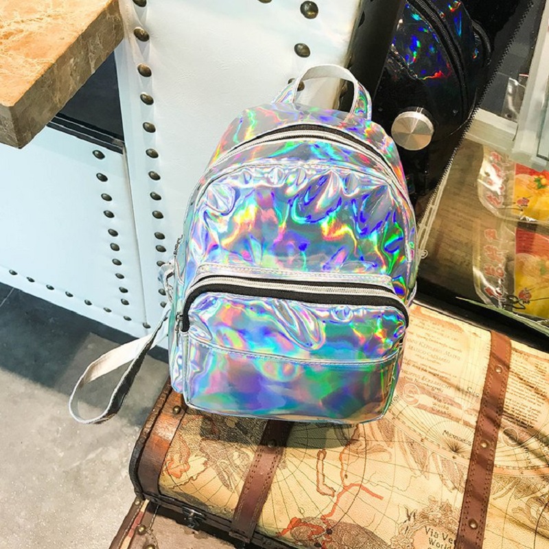 2025 ファッションレーザーバックパックプレッピースタイル - Mini Backpack Women のレビューと価格