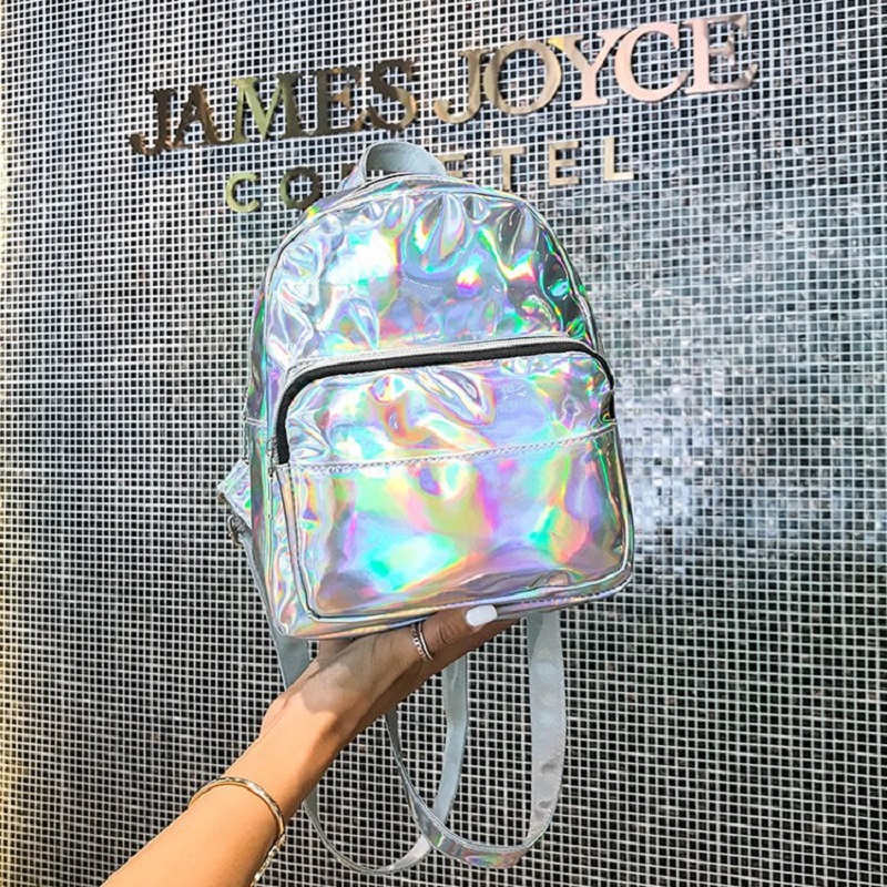 2025 ファッションレーザーバックパックプレッピースタイル - Mini Backpack Women のレビューと価格