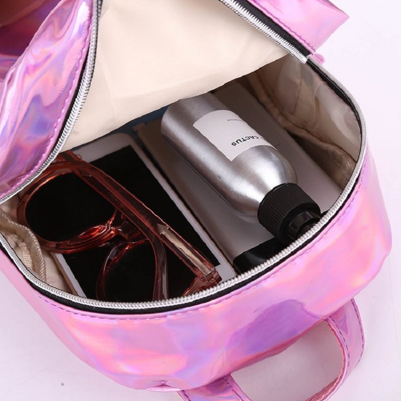 2025 ファッションレーザーバックパックプレッピースタイル - Mini Backpack Women のレビューと価格