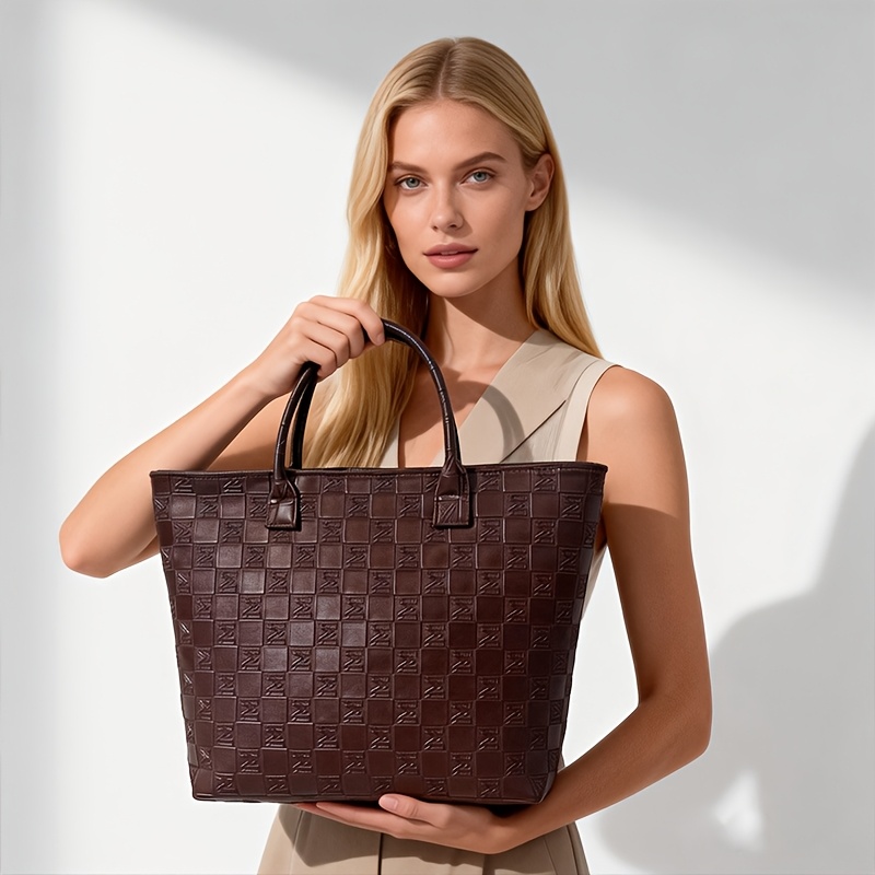 ライトラグジュアリー ディープブラウン キルティング柄 レデ - Women'S Vegan Bags のレビューと価格