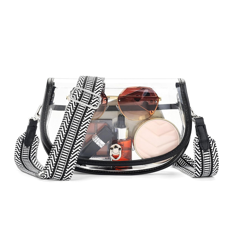 OUIO 電話ポーチ ファッション クリア PVC サドルバ - Women Bags And Purses のレビューと価格