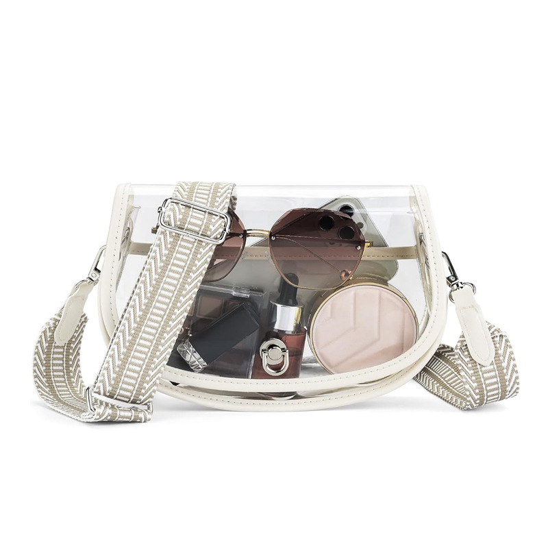 OUIO 電話ポーチ ファッション クリア PVC サドルバ - Women Bags And Purses のレビューと価格