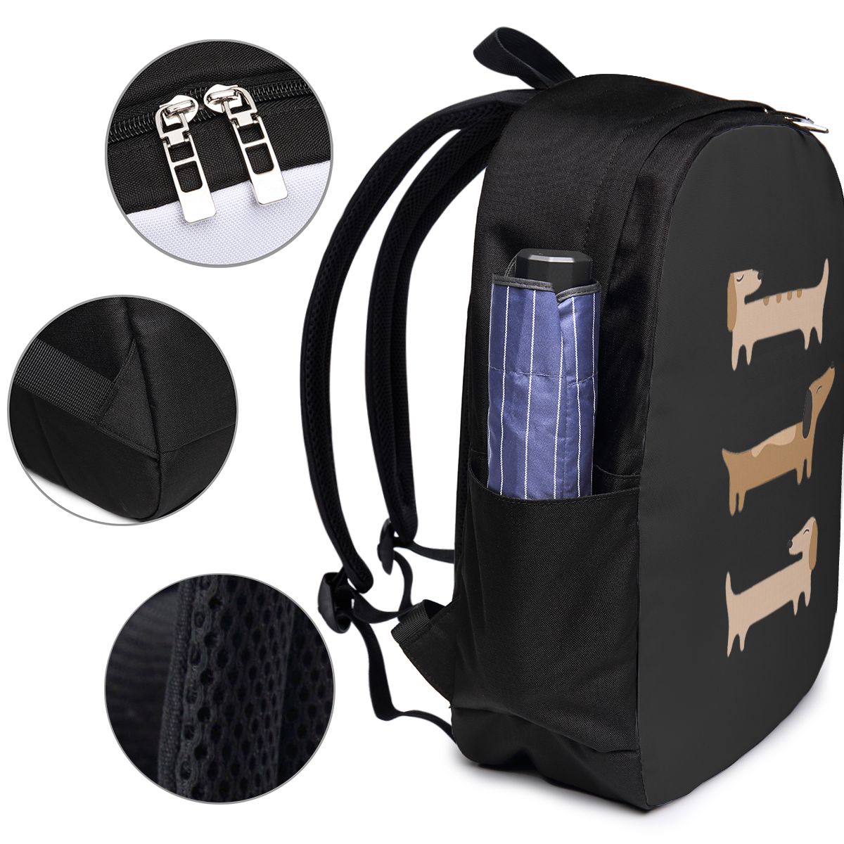 ホームデコレーション - ダックスフントバックパック、トラベ - Womens Backpack のレビューと価格