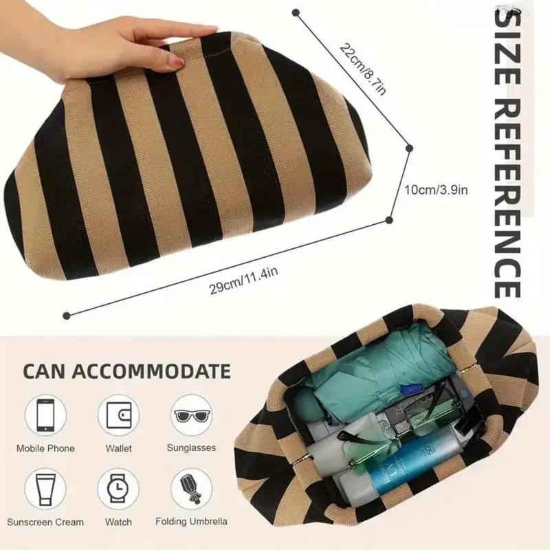 女性用クロシェクラッチバッグ – 軽量織り雲＆餃子デザインの - Women Bags And Purses のレビューと価格