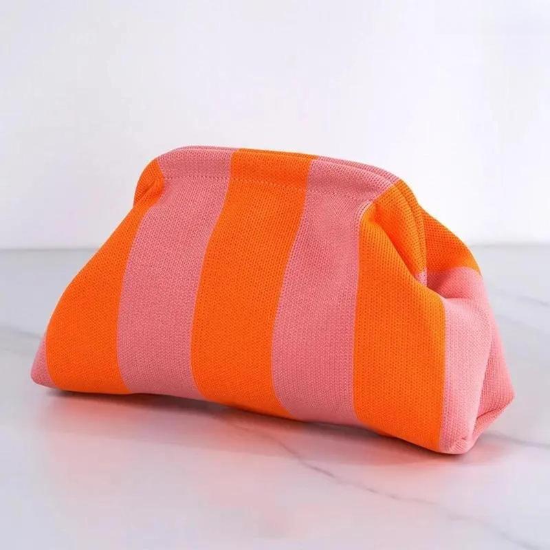 女性用クロシェクラッチバッグ – 軽量織り雲＆餃子デザインの - Women Bags And Purses のレビューと価格
