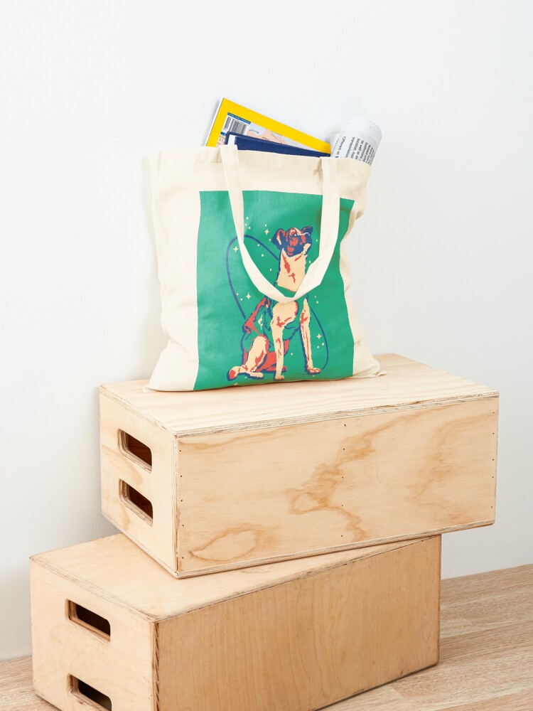 ライカ宇宙犬イラストベクター ロシアのプロパガンダ犬 レトロ - Women Bags Vector のレビューと価格
