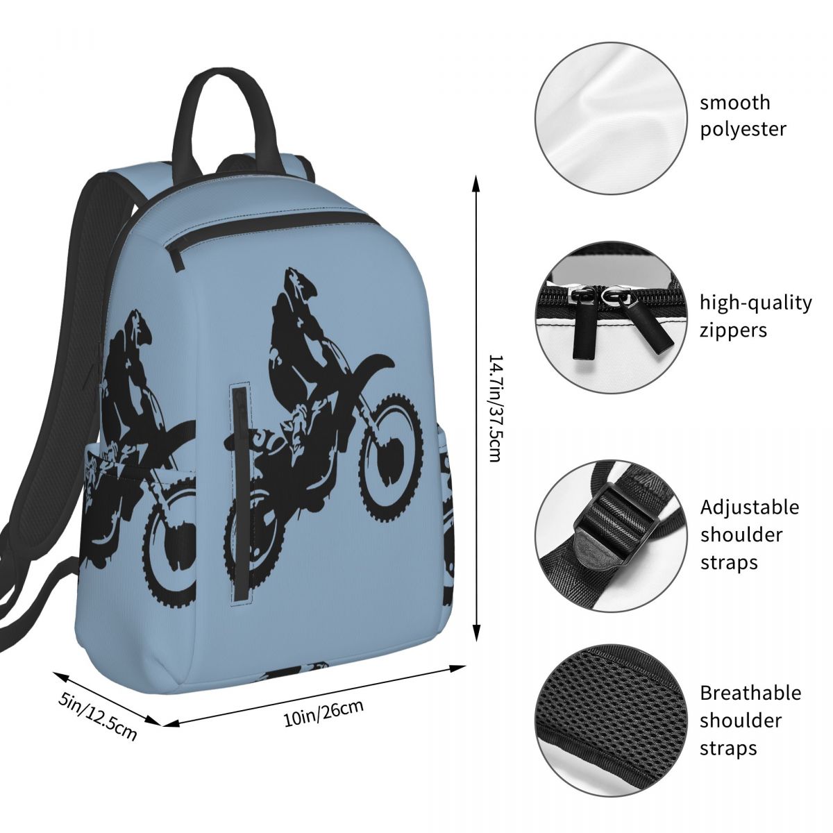 Moto X ダートバイク モノトーン ベクター アート バ - Women Bags Vector のレビューと価格