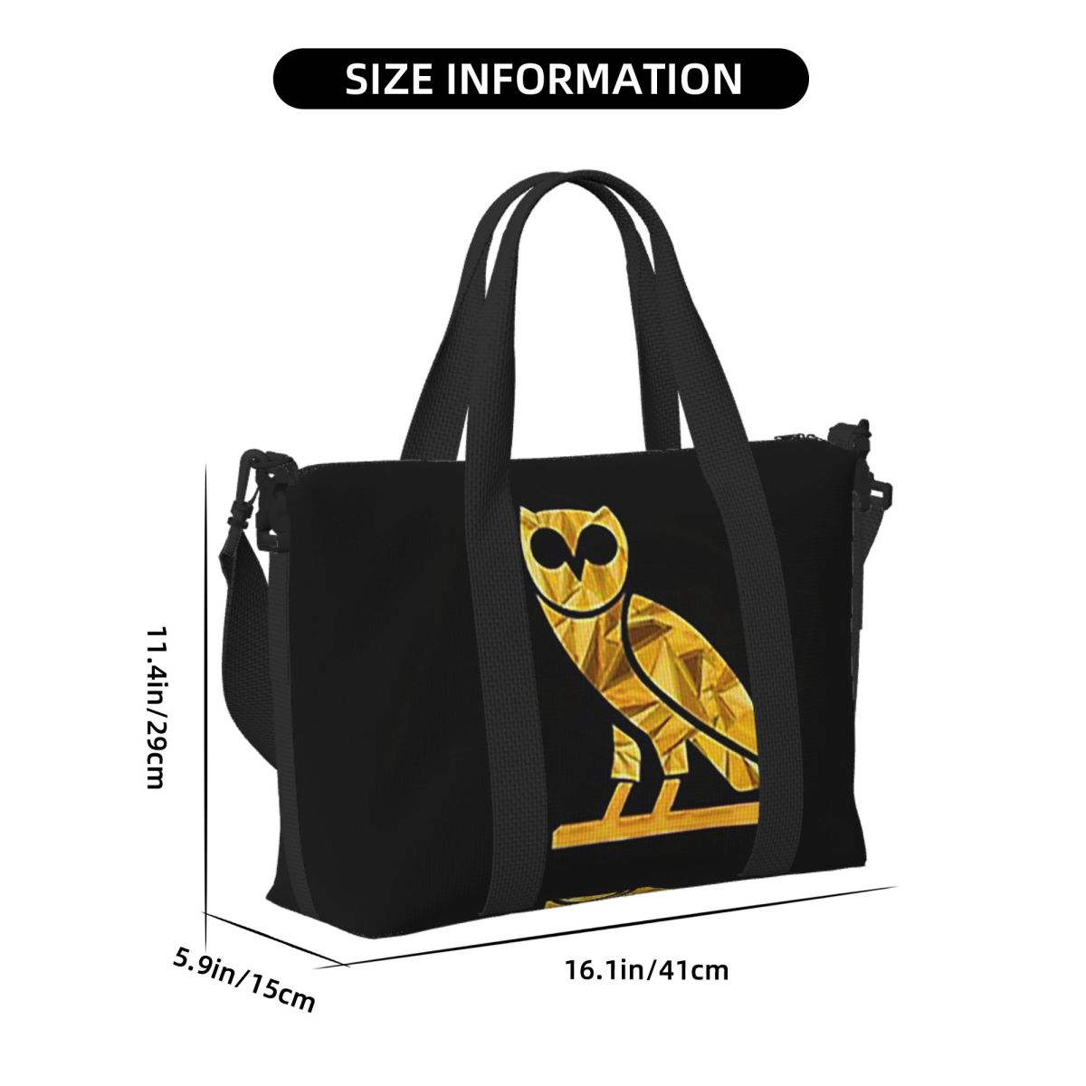 カスタムOVO 10月限定 ドレイクのフクロウ ビーチトラベ - Women'S Bags Very のレビューと価格