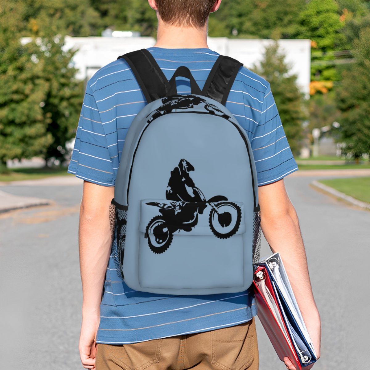Moto X ダートバイク モノトーン ベクター アート バ - Women Bags Vector のレビューと価格