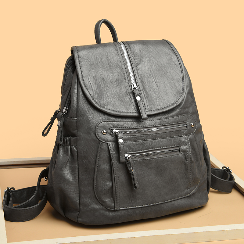 ファッショナブルな大容量盗難防止ショルダーバッグレディースバ - Mini Backpack Women のレビューと価格