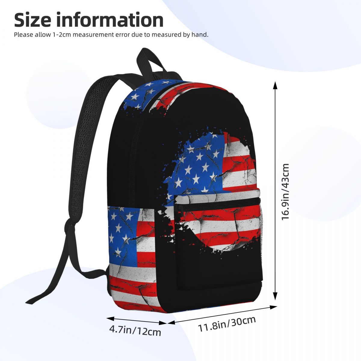 米国アメリカアメリカ国旗バックパック男の子女の子ブックバッグ - Women Bags Usa のレビューと価格
