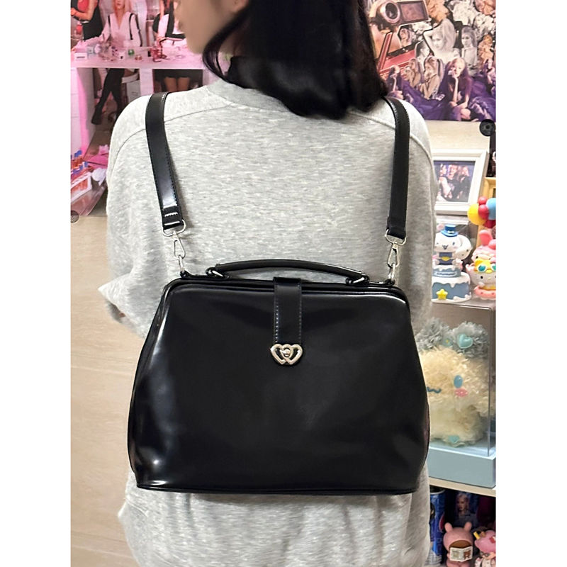 ヴィンテージブラック Y2k Mochila 女性 Pu レ - Mini Backpack Women のレビューと価格
