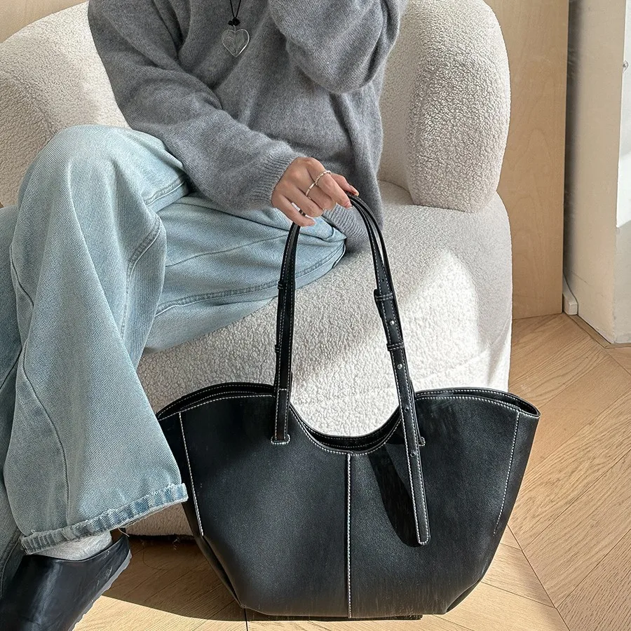 ヴィンテージ女性用ハンドバッグ 大容量ポータブルショッピング - Women'S Vegan Bags のレビューと価格