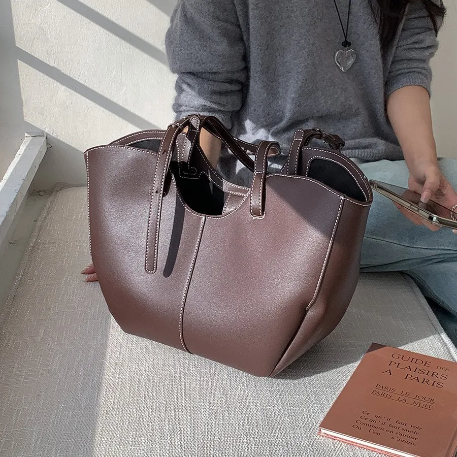 ヴィンテージ女性用ハンドバッグ 大容量ポータブルショッピング - Women'S Vegan Bags のレビューと価格