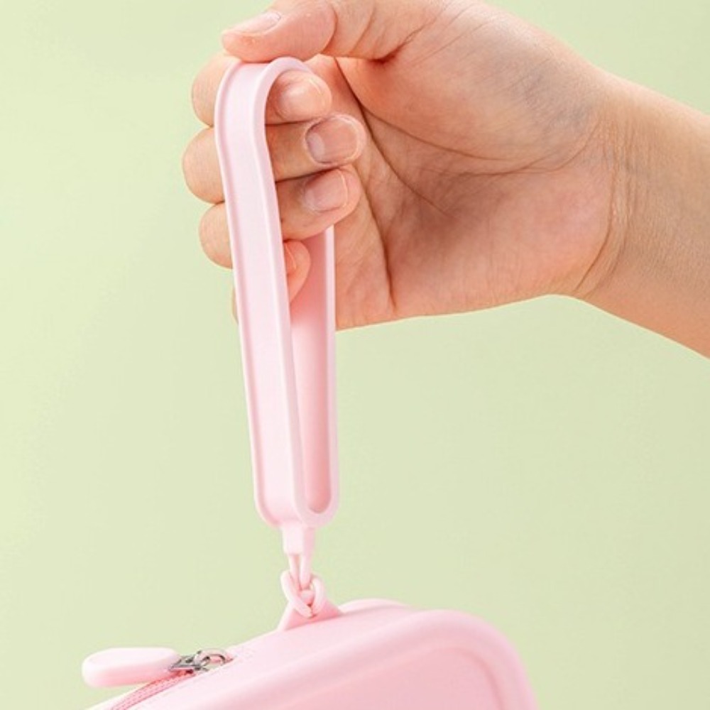ポータブルシリコン小銭入れ大容量ジッパーイヤホンバッグ防水ソ - Women Bags And Purses のレビューと価格