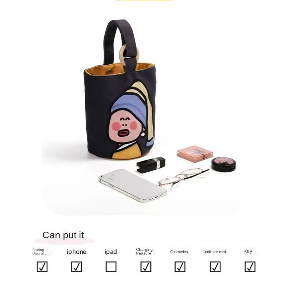 女性のためのかわいい漫画のバケツバッグ、ポータブルシリンダー - Women Bags Coach のレビューと価格