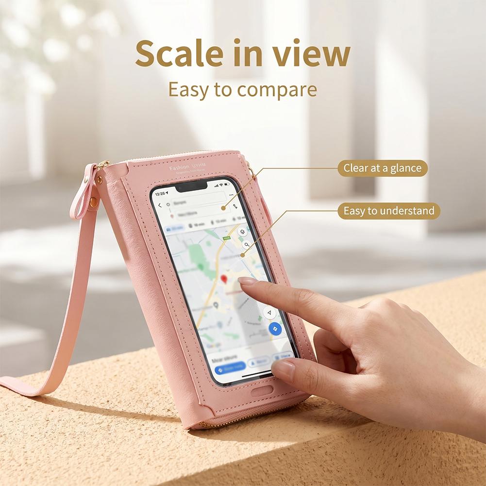 女性用バッグ ソフトレザー財布 タッチスクリーン携帯電話用財 - Women Bags And Purses のレビューと価格