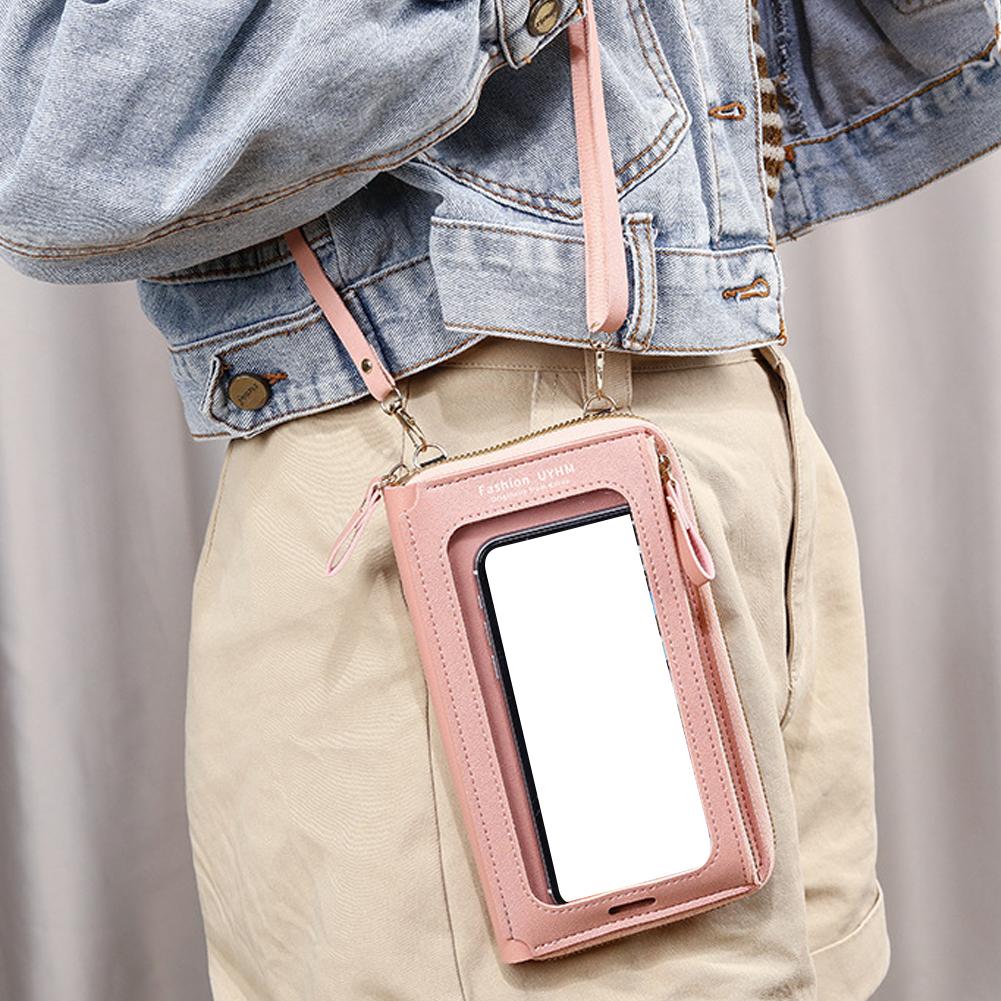 女性用バッグ ソフトレザー財布 タッチスクリーン携帯電話用財 - Women Bags And Purses のレビューと価格