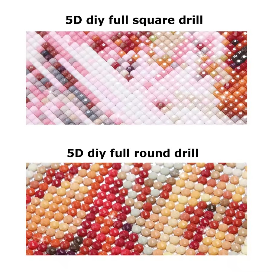 女性狼ローズ大型DIYダイヤモンドアート大人向け絵画キット新 - Women'S Bags New Collection のレビューと価格