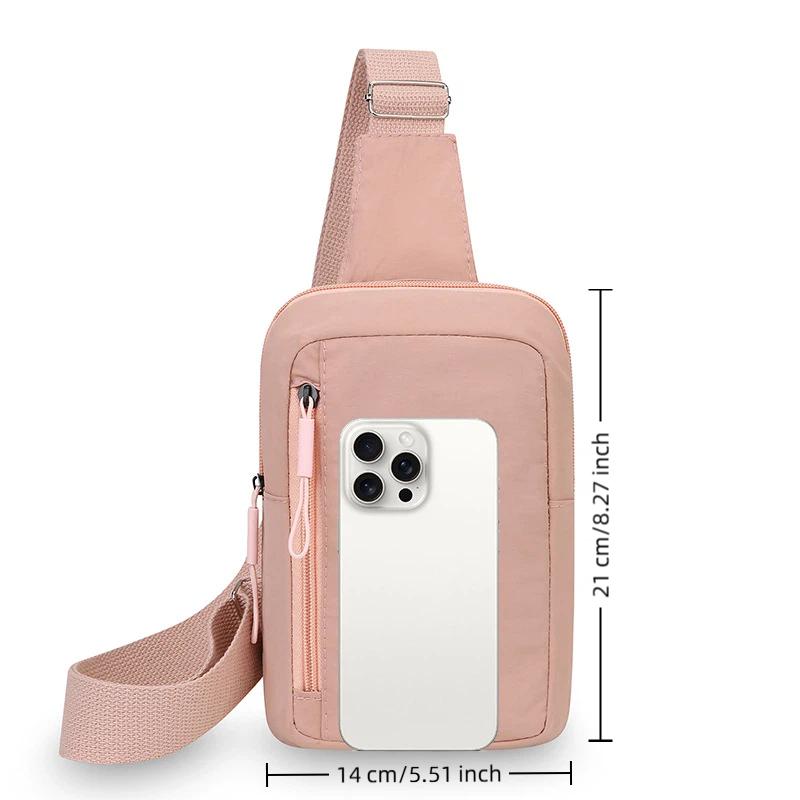 ミニスリングバッグ スタイリッシュなクロスボディチェストバッ - Mini Backpack Women のレビューと価格